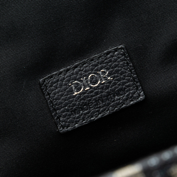 Pre-Loved Dior Oblique Canvas Saddle Backpack main image 4